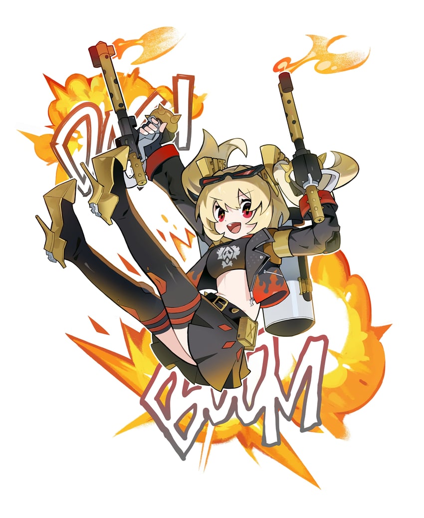 burnice white (zenless zone zero) drawn by morizo_(morizoshop)
