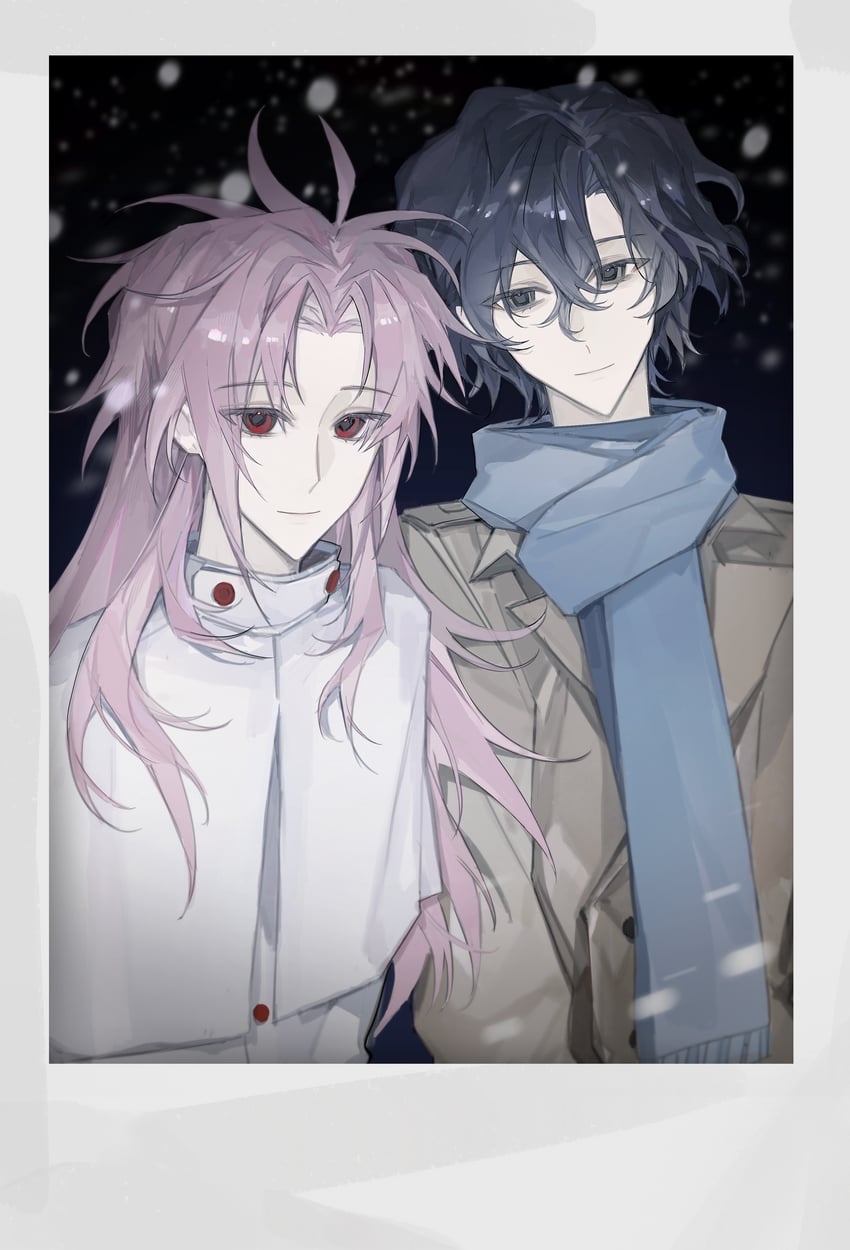 hatsutori hajime and utsugi noriyuki (saibou shinkyoku) drawn by xian_yue