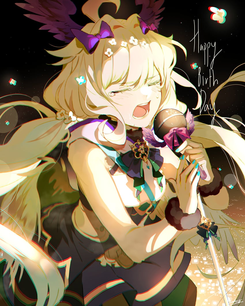enna alouette (nijisanji and 1 more) drawn by owariees