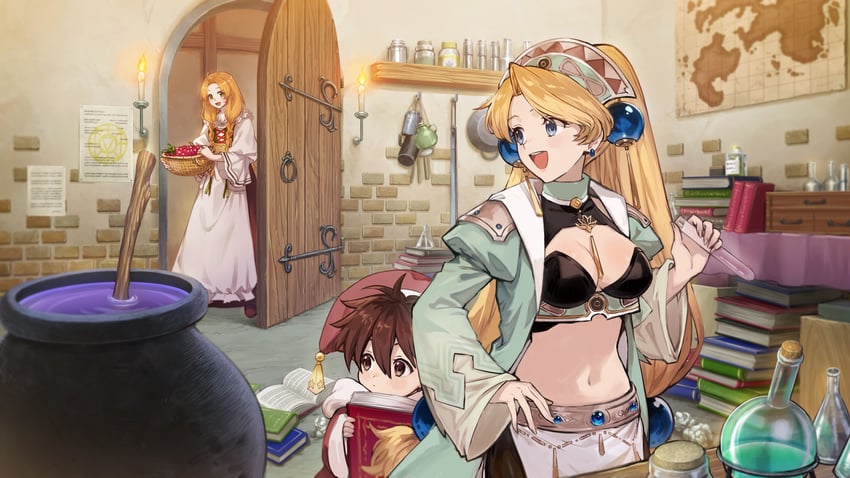 marlone, schea donnerstag, and fairy (atelier and 1 more) drawn by benitama