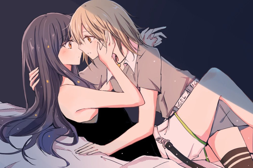 shiraishi an and azusawa kohane (project sekai) drawn by xuan
