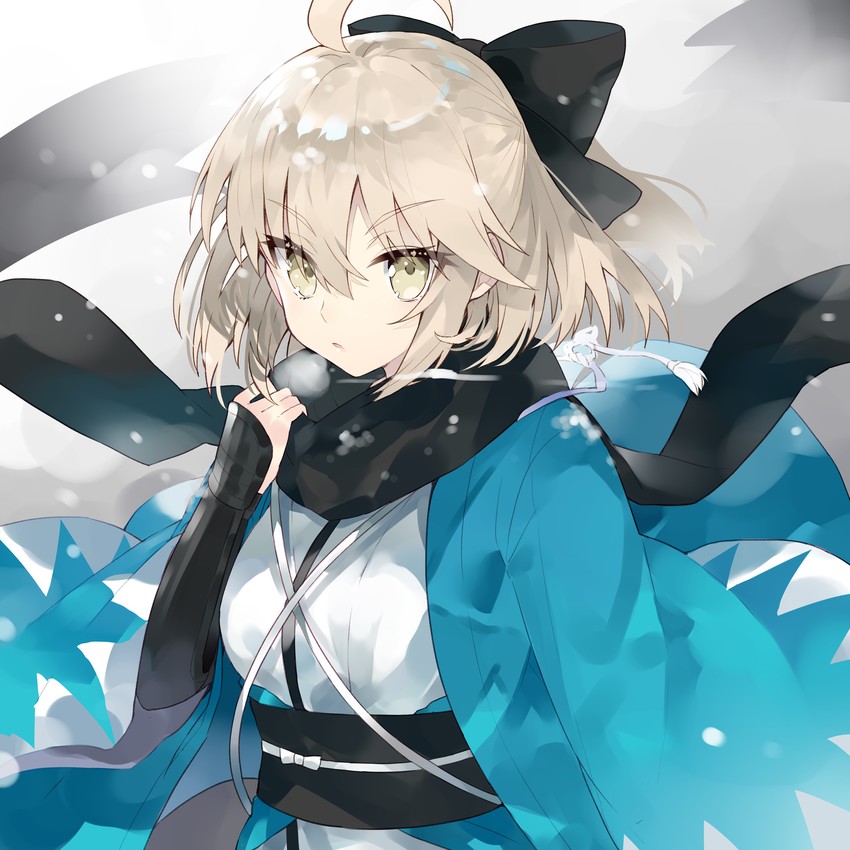 okita souji (fate and 2 more) drawn by kou_mashiro