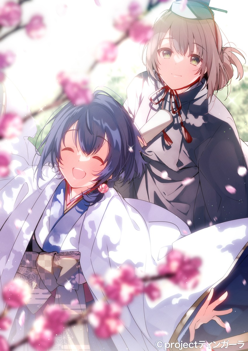 misakino kukuru and miyazawa fuuka (shiroi suna no aquatope) drawn by u35
