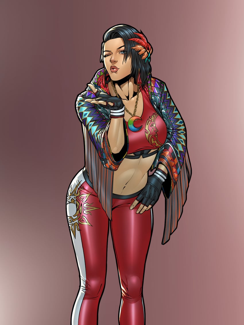 azucena milagros ortiz castillo (tekken and 1 more) drawn by invictarex