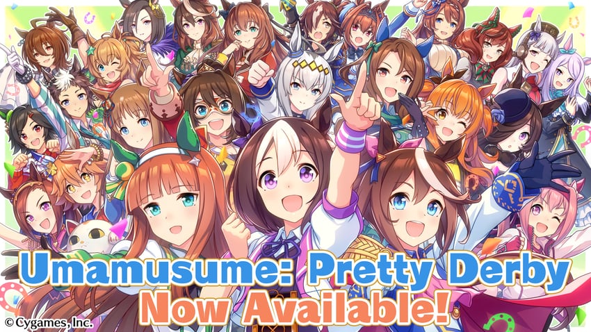 agnes tachyon, rice shower, gold ship, mejiro mcqueen, daiwa scarlet, and 19 more (umamusume and 1 more)