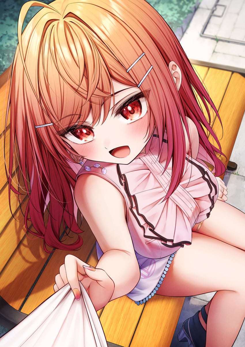 ichijou ririka (hololive and 1 more) drawn by shishou_(doragyurosu)