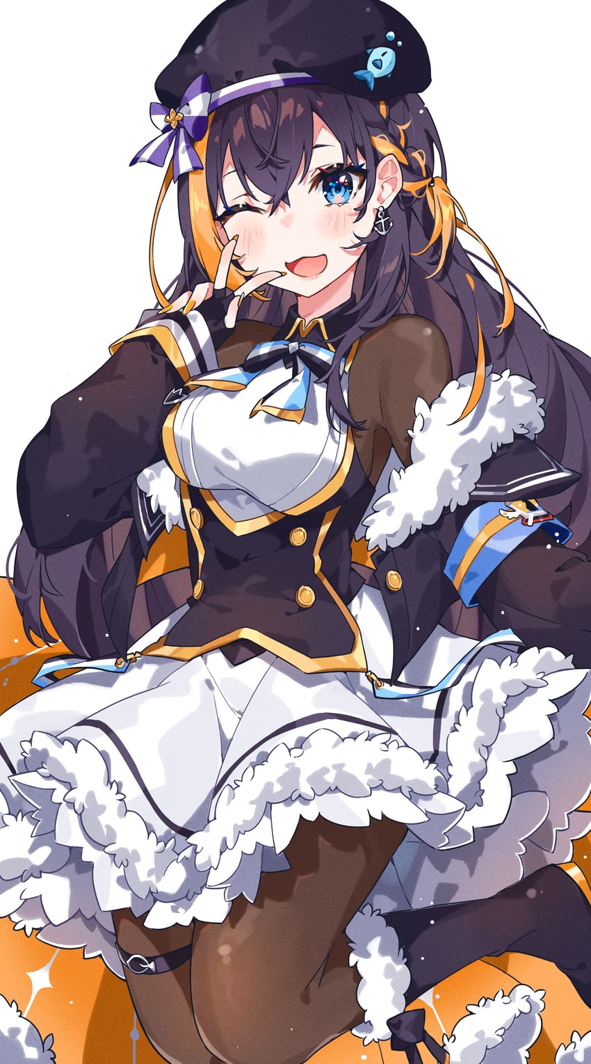 petra gurin (nijisanji and 1 more) drawn by hayate_fish