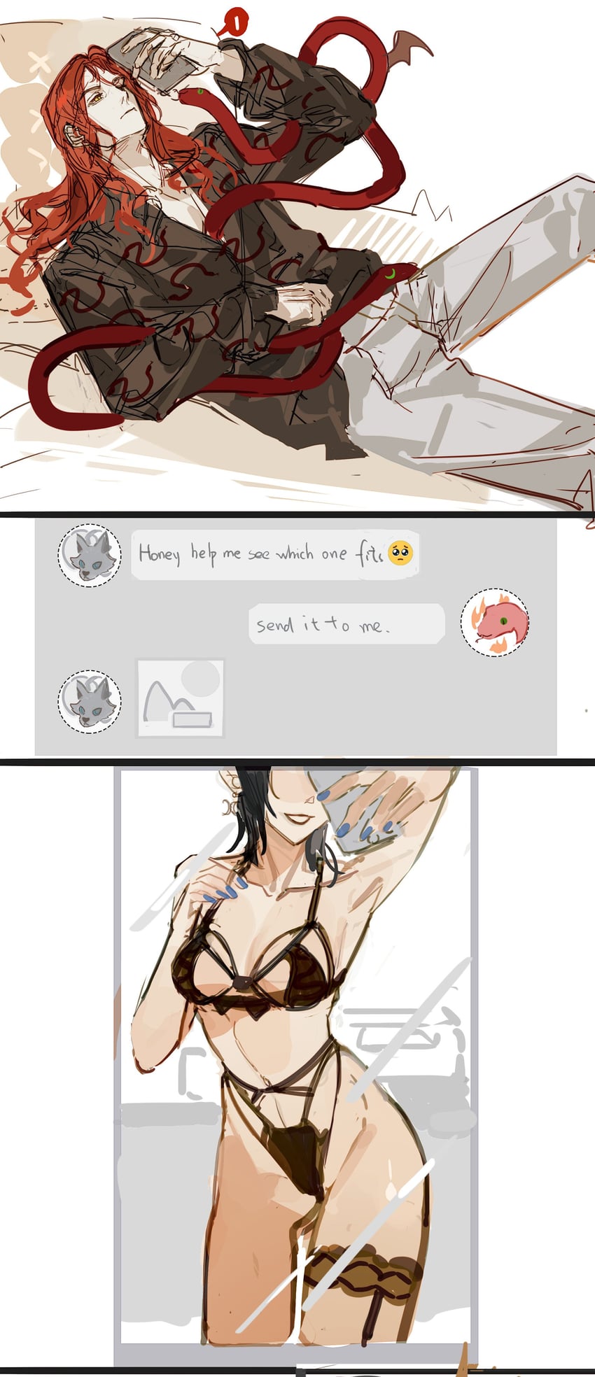 messmer the impaler and rellana twin moon knight (elden ring and 1 more) drawn by chesirsaaa