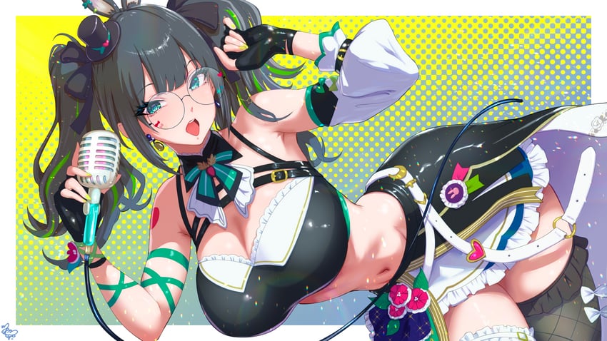 tammy (indie virtual youtuber) drawn by momoyama_tits
