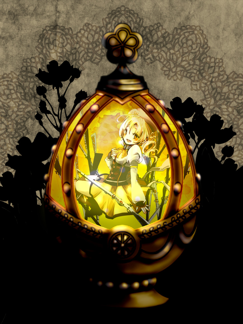 tomoe mami (mahou shoujo madoka magica) drawn by k_n_k