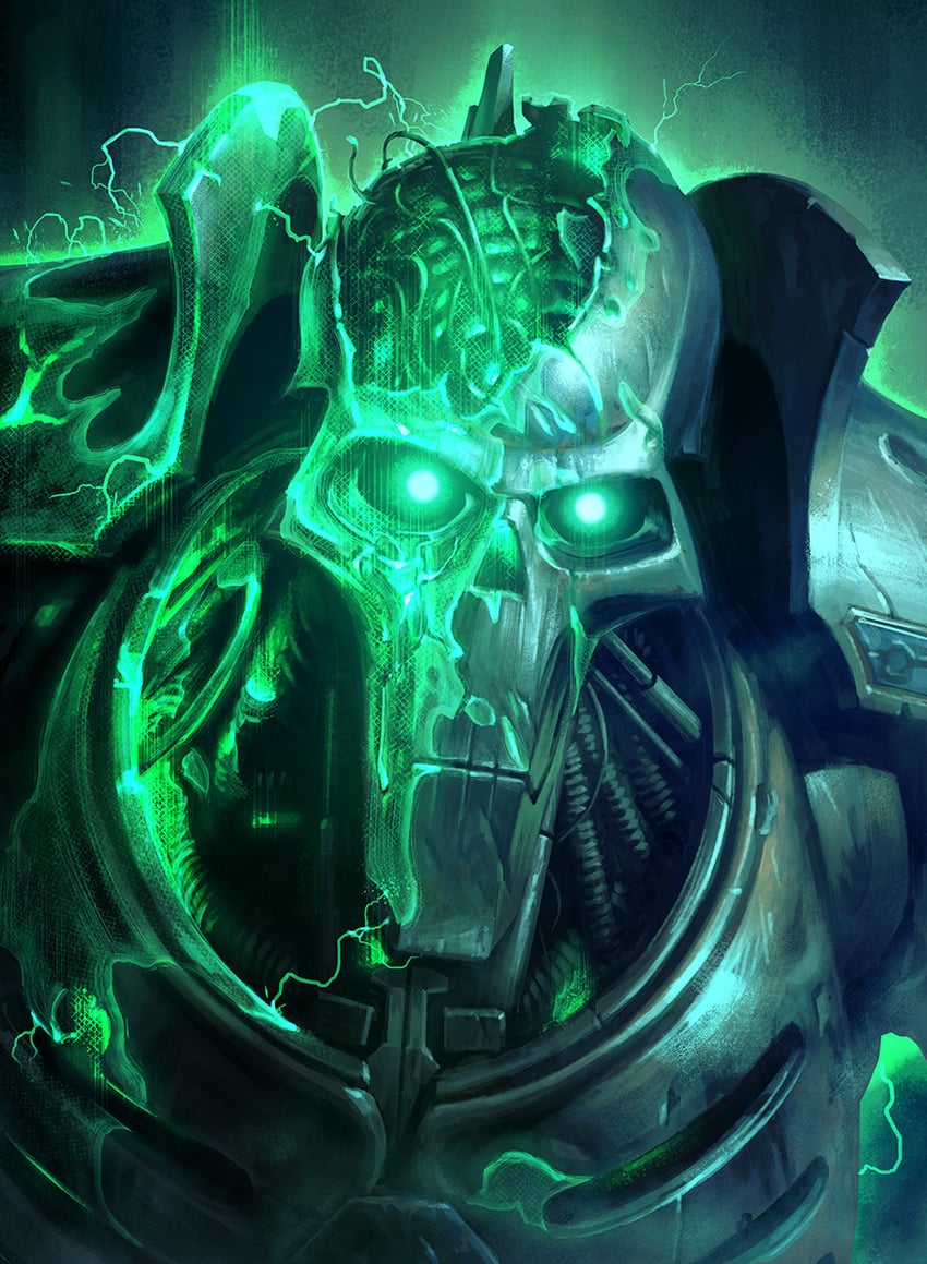 warhammer 40k and 1 more drawn by darren_tan