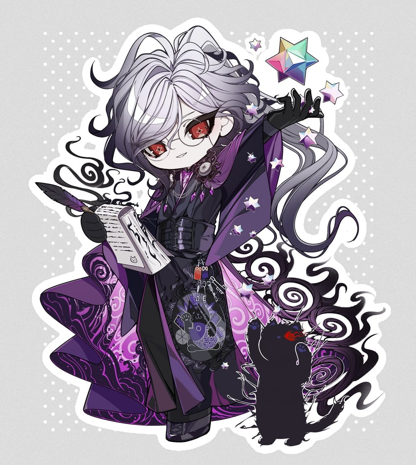 edmond dantes and the count of monte cristo (fate and 1 more) drawn by hana_soretsu