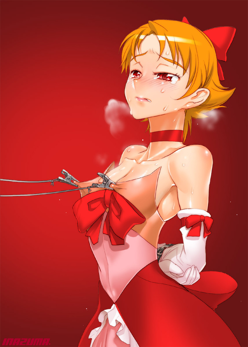 natsuki rin (precure and 1 more) drawn by satou_shouji
