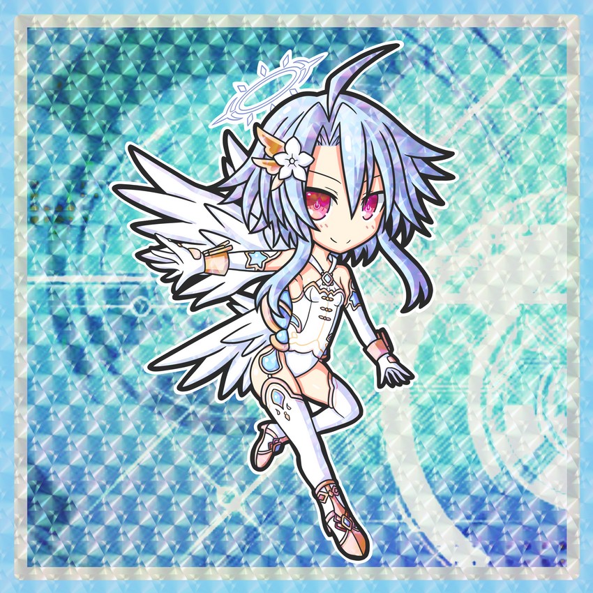 white heart (neptune and 1 more) drawn by chagama_(tyagama0927)