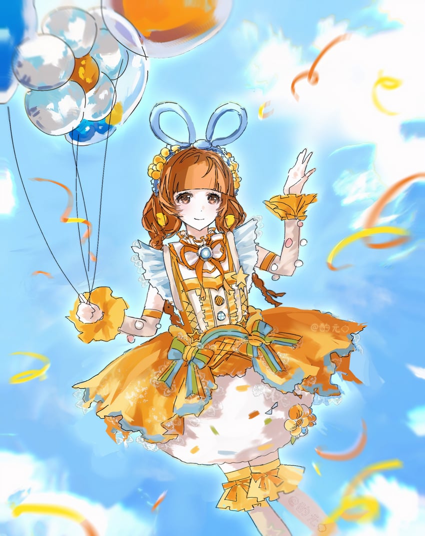 balloon trip (nikki and 1 more) drawn by jintianshigehaotianqine
