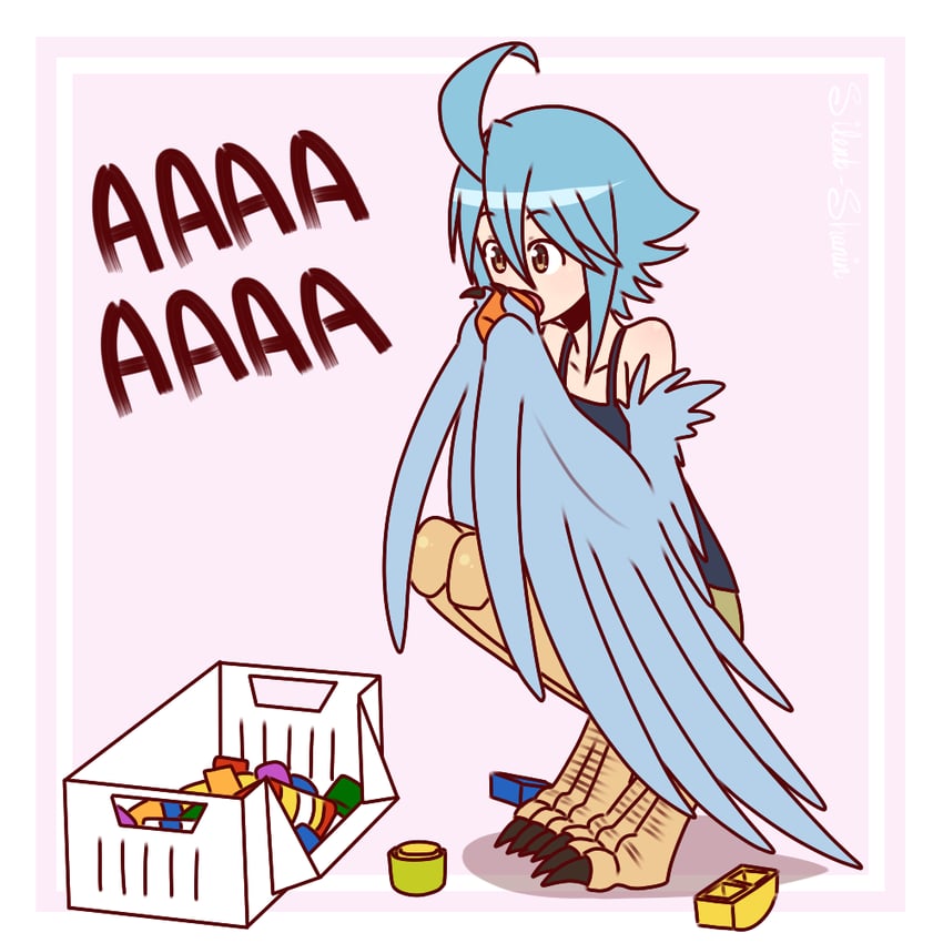 papi (monster musume no iru nichijou) drawn by silent-shanin