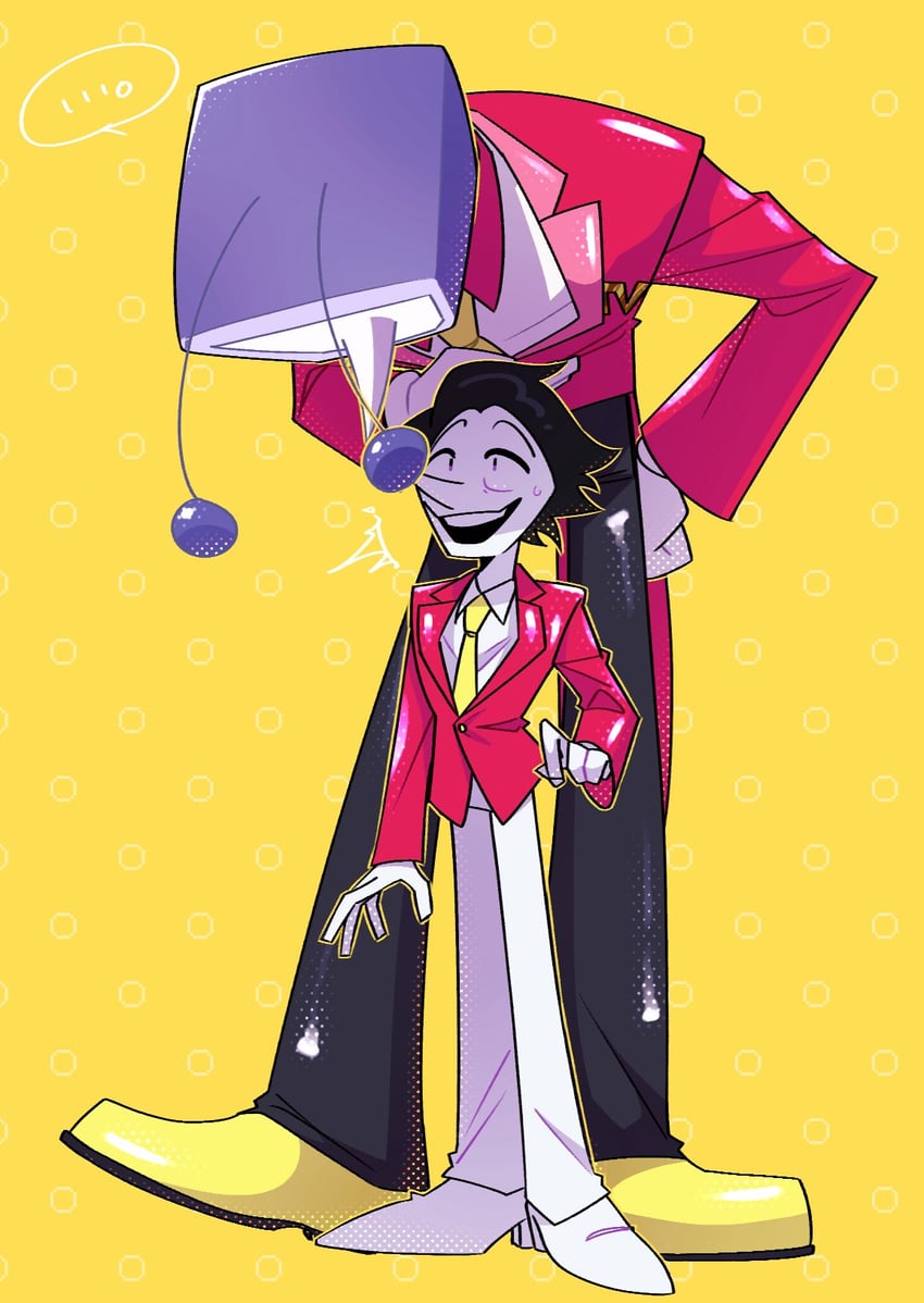 ant tenna and spamton g. spamton (deltarune) drawn by rererenore_i