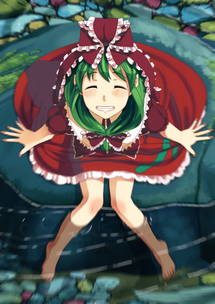 kagiyama hina (touhou) drawn by takuzui