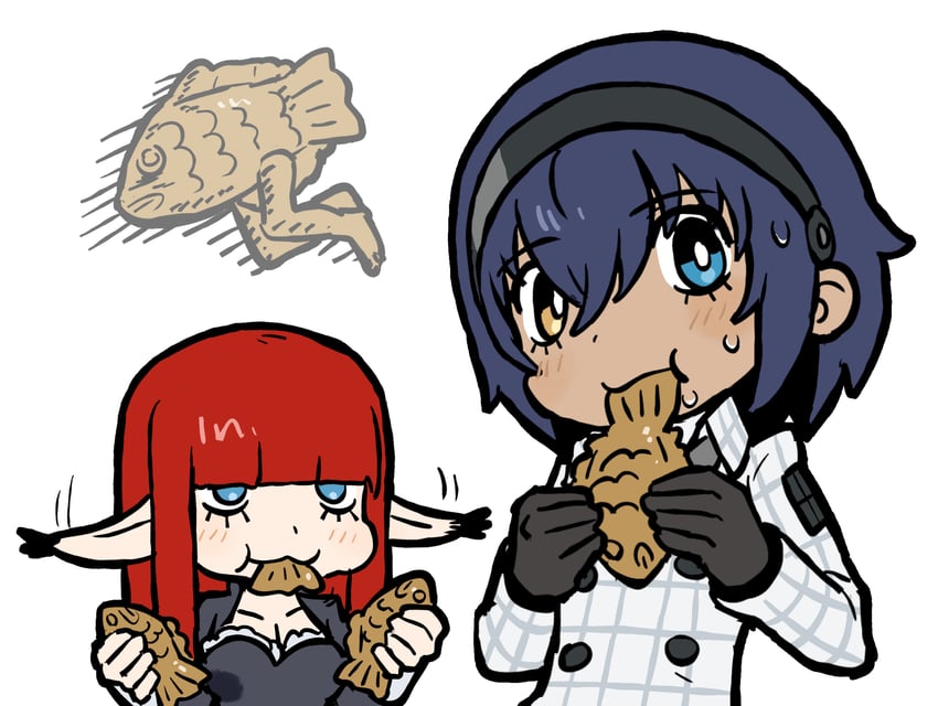 protagonist and hulkenberg (metaphor: refantazio) drawn by sach56000