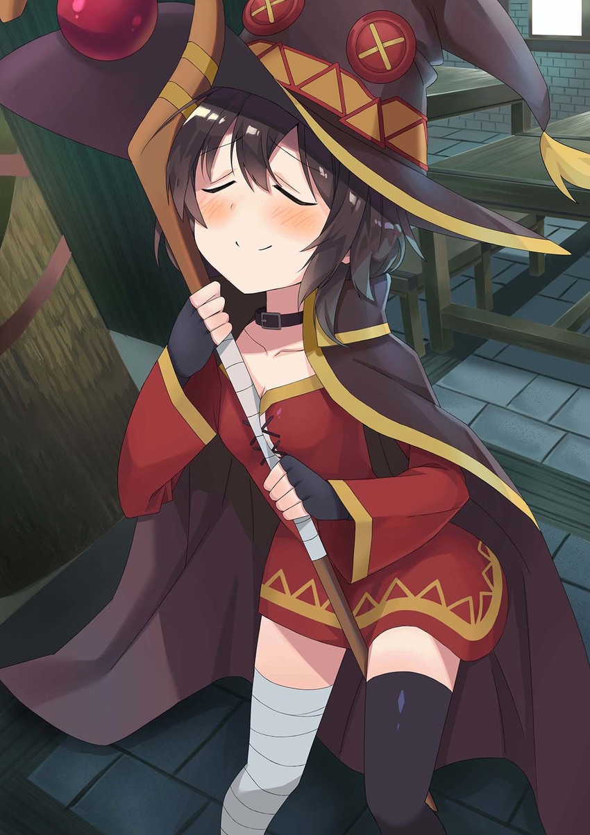 megumin (kono subarashii sekai ni shukufuku wo!) drawn by xuan_chu