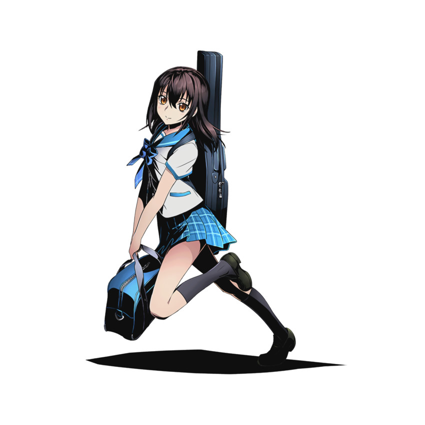 himeragi yukina (strike the blood and 1 more) drawn by ucmm