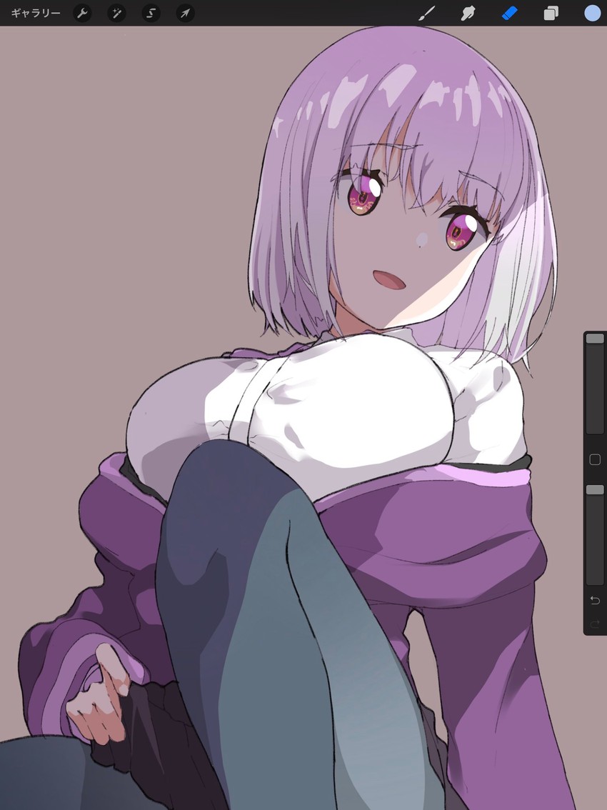 shinjou akane (gridman universe and 1 more) drawn by misekai_555