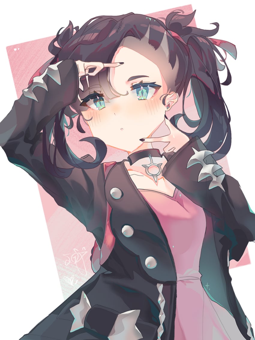 marnie (pokemon and 1 more) drawn by fox_(pixiv99442283)