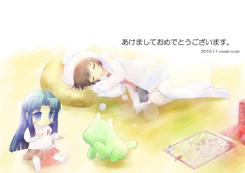 nagato yuki, asakura ryoko, achakura, and kimidori-san (suzumiya haruhi no yuuutsu and 1 more) drawn by mode_(mode-n)