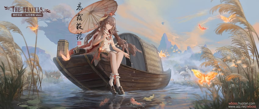 hu tao (genshin impact) drawn by wboss