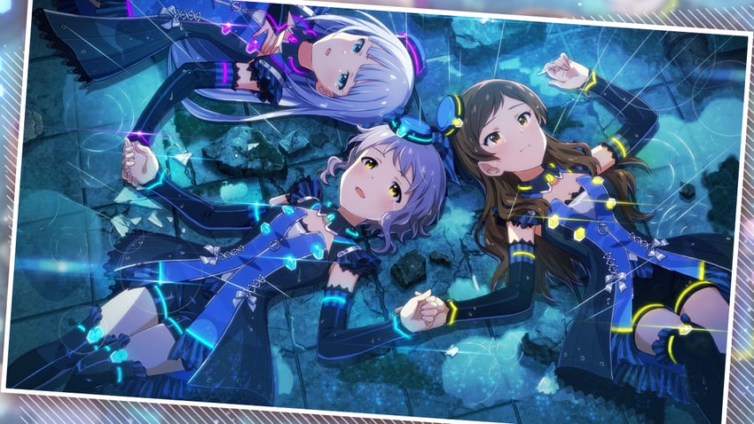 kitazawa shiho, makabe mizuki, and shiraishi tsumugi (idolmaster and 2 more)