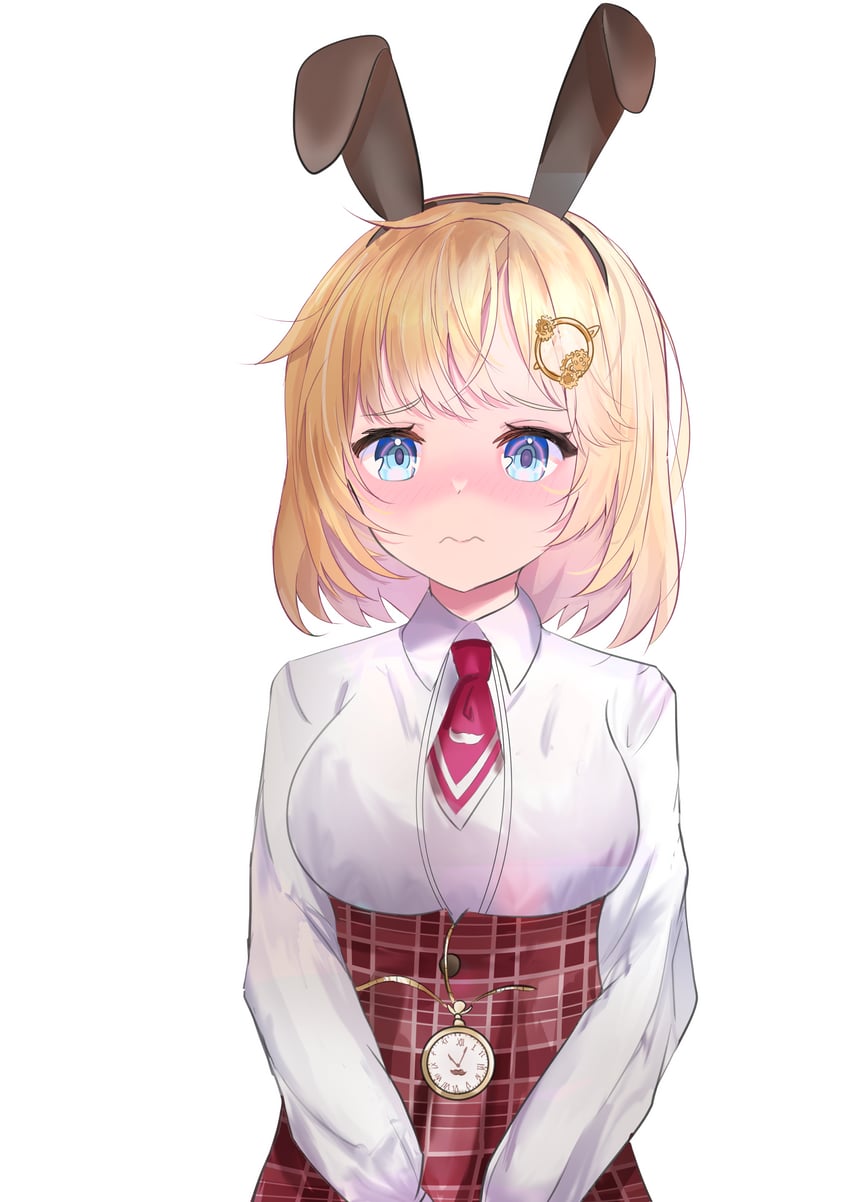 watson amelia (hololive and 1 more) drawn by mifu18