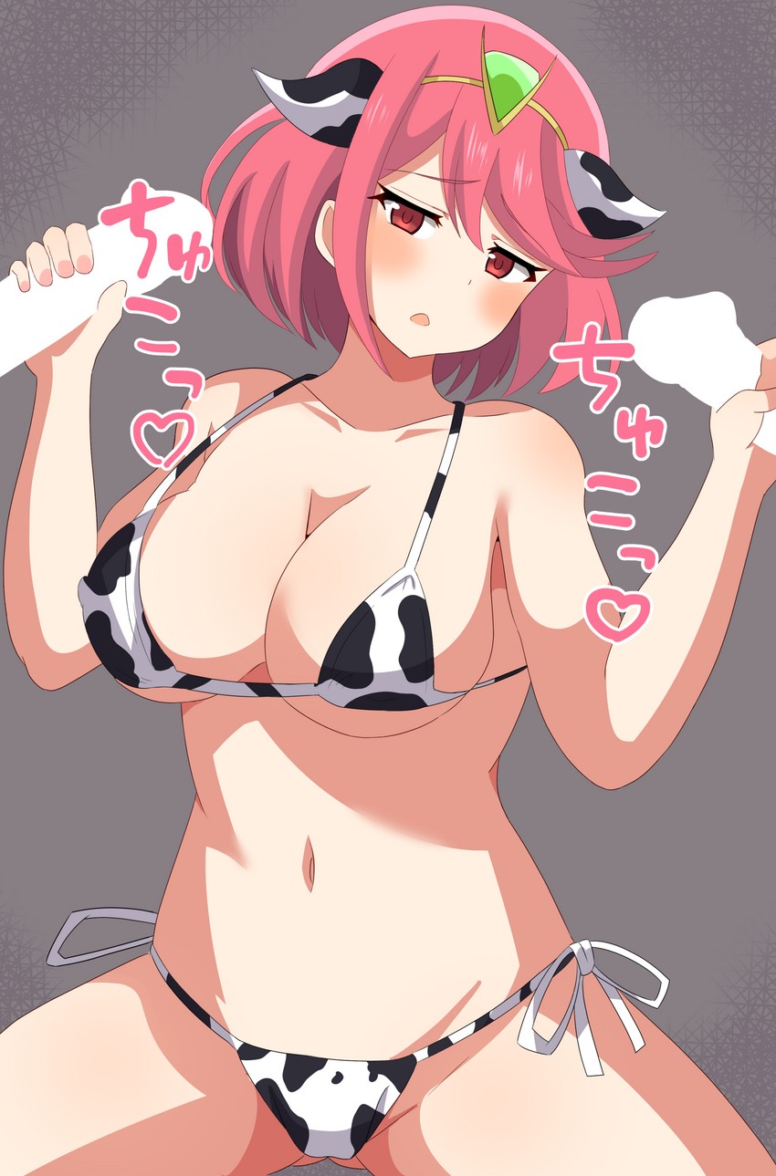 pyra (xenoblade chronicles and 1 more) drawn by goa1126