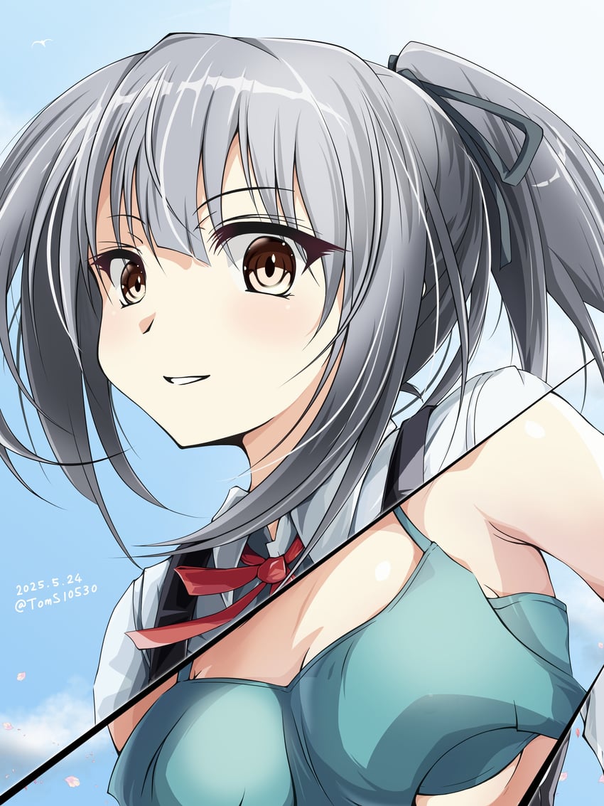 kasumi and kasumi kai ni (kantai collection) drawn by toms