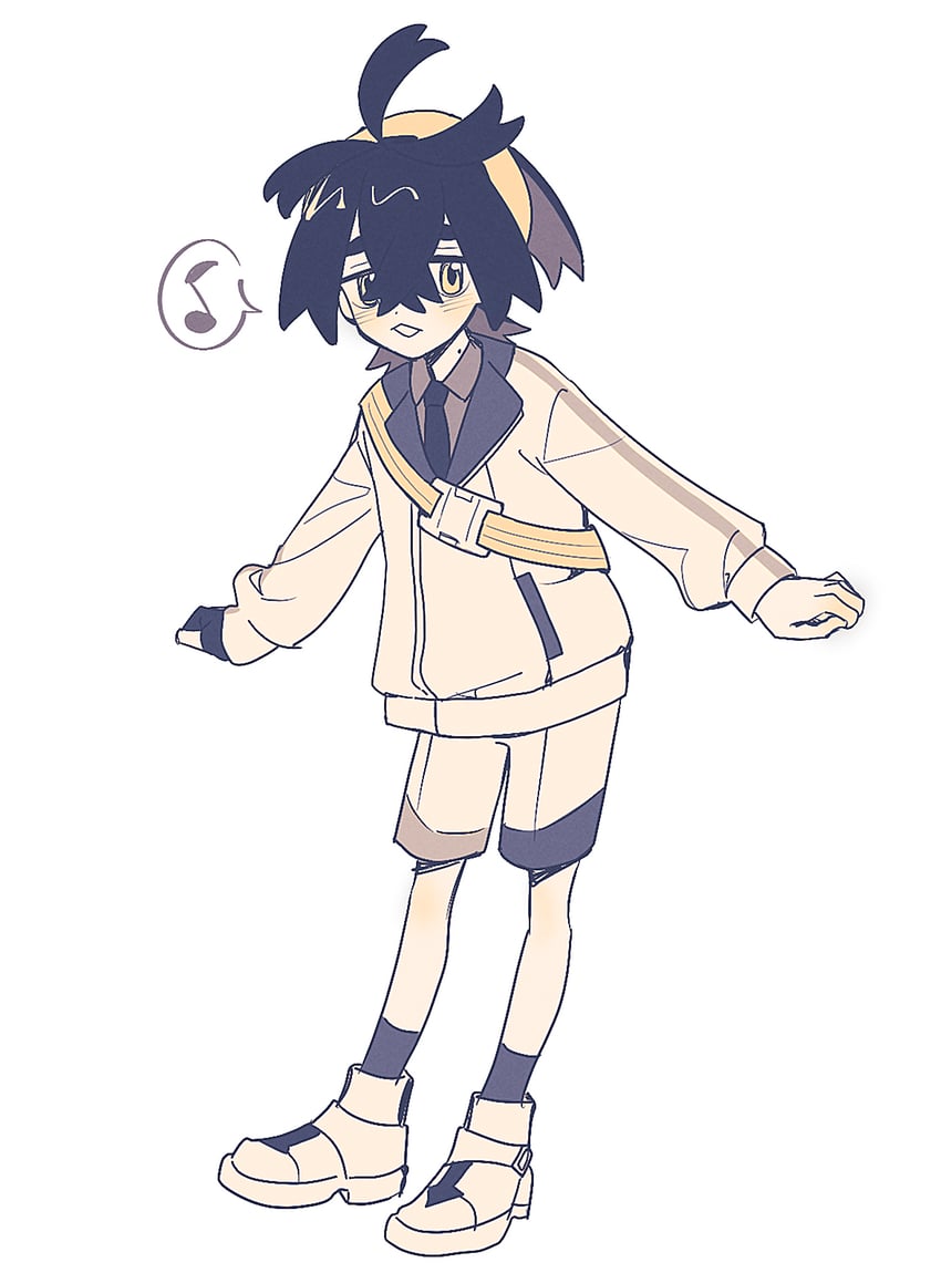 kieran (pokemon and 1 more) drawn by habu_(seiho_1334)