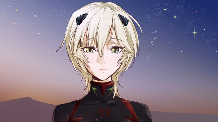 ayanami rei and anastasia (idolmaster and 5 more) drawn by chanja