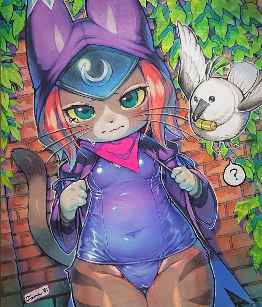 tsukino (monster hunter and 1 more) drawn by tamanosuke