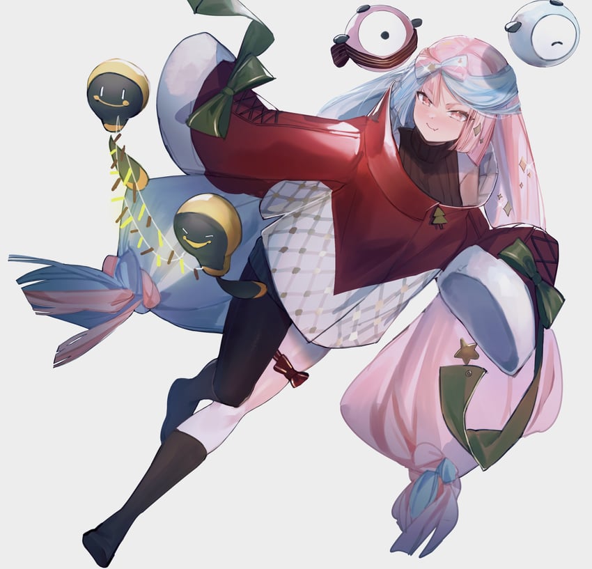 iono and tadbulb (pokemon and 1 more) drawn by ryuuji_teitoku