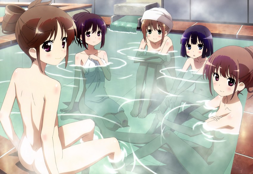 atarashi ako, takakamo shizuno, matsumi kuro, matsumi yuu, and sagimori arata (saki and 2 more)