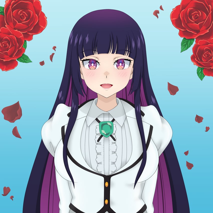 kurogane otoha (rock wa lady no tashinami deshite) drawn by rudolphcat