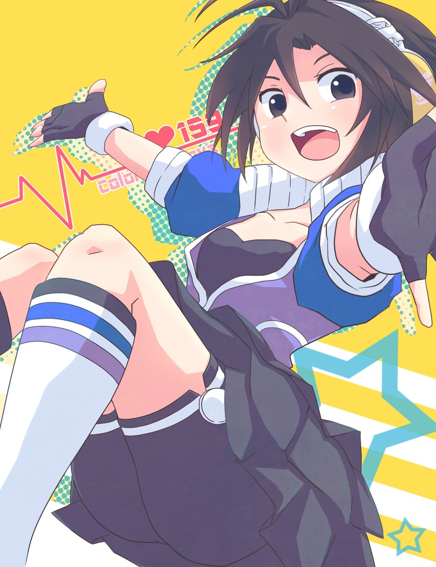 kikuchi makoto (idolmaster and 1 more) drawn by chobota