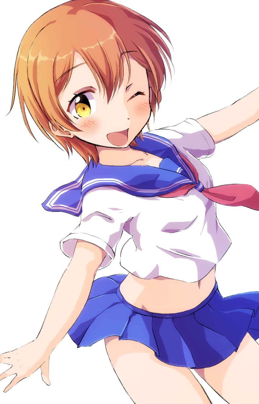 hoshizora rin (love live! and 1 more) drawn by sen_(sen0910)