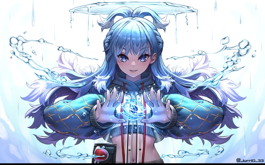kobo kanaeru (hololive and 1 more) drawn by jurrig