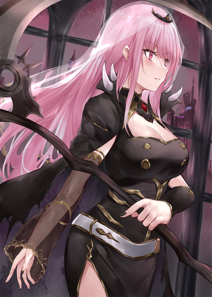 mori calliope (hololive and 1 more) drawn by asle