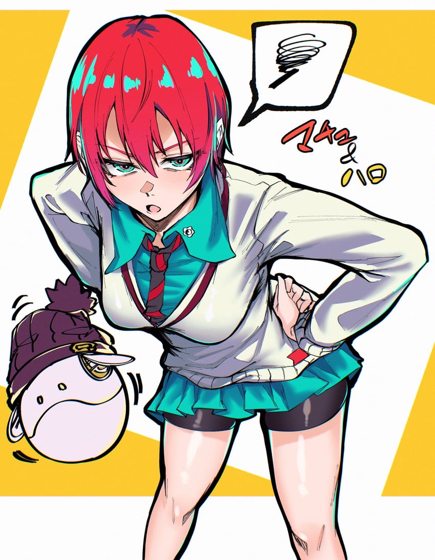 amate yuzuriha and haro (gundam and 1 more) drawn by indoor_gorilla
