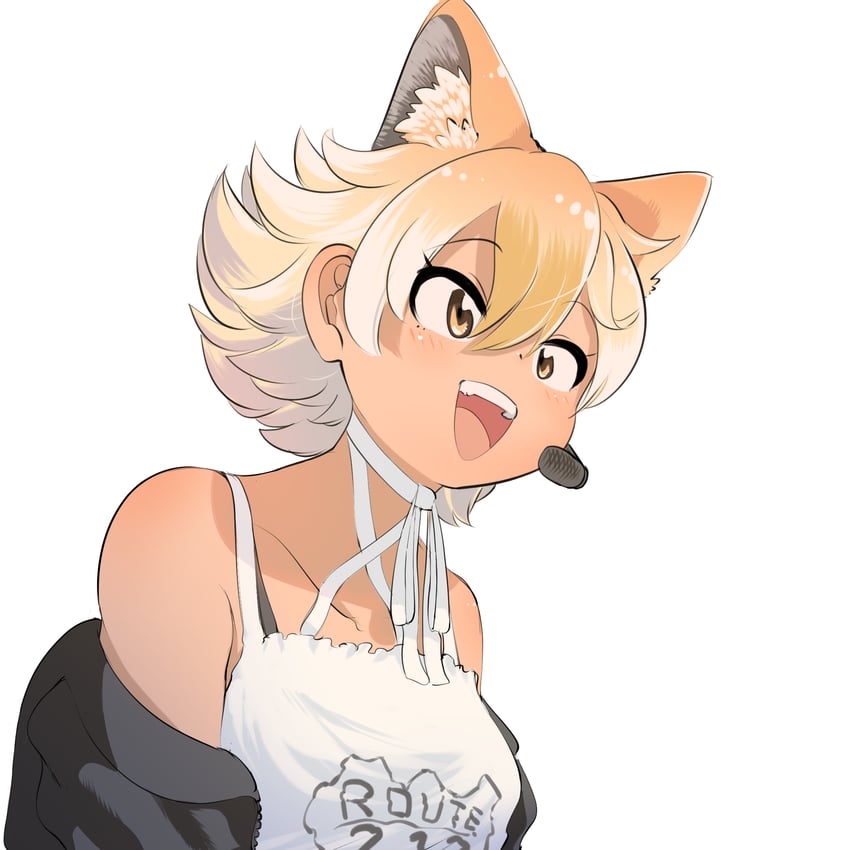 coyote (kemono friends and 1 more) drawn by mcgunngu