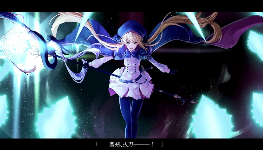 artoria pendragon and artoria caster (fate and 1 more) drawn by yagi_(yagi5art)