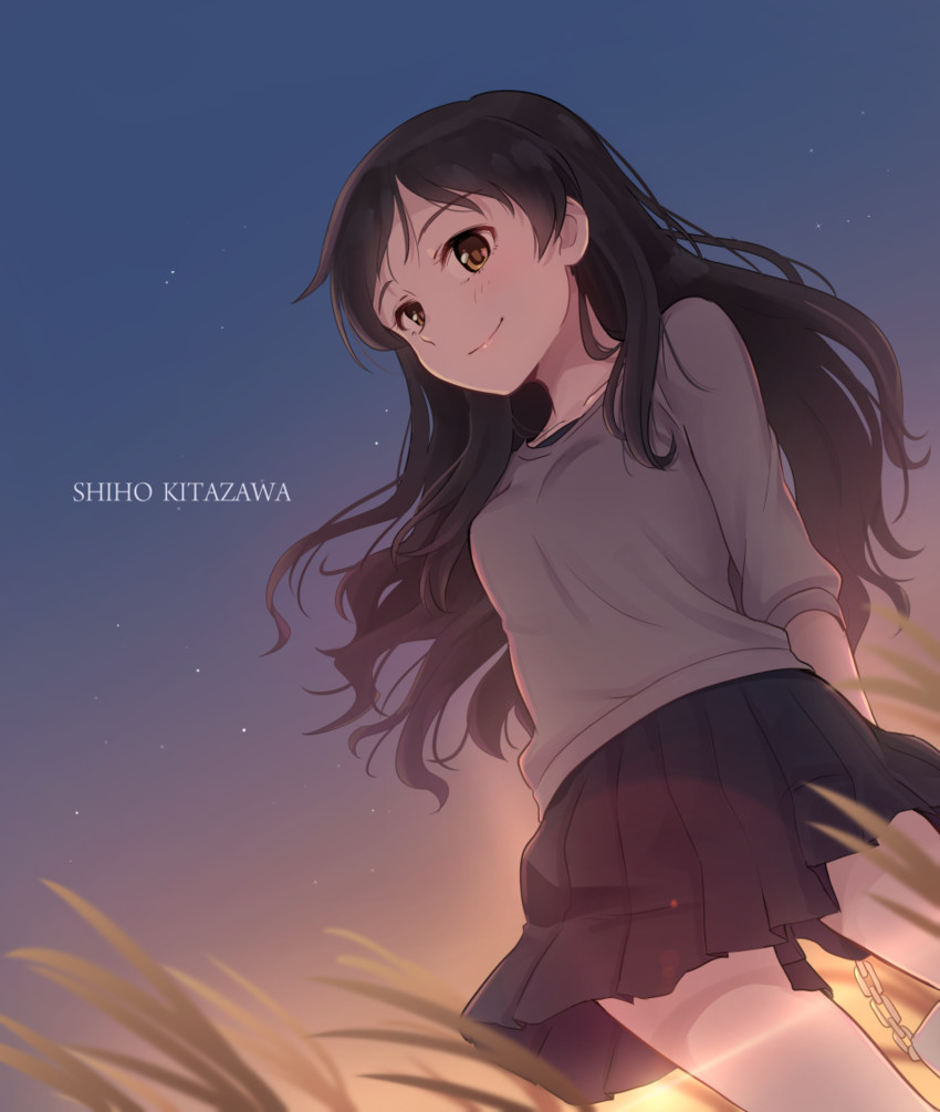 kitazawa shiho (idolmaster and 1 more) drawn by kamille_(vcx68)