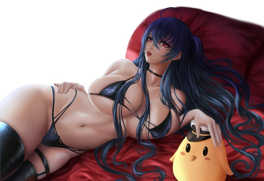 manjuu and taihou (azur lane) drawn by yuzuriha_(pixiv_14248010)
