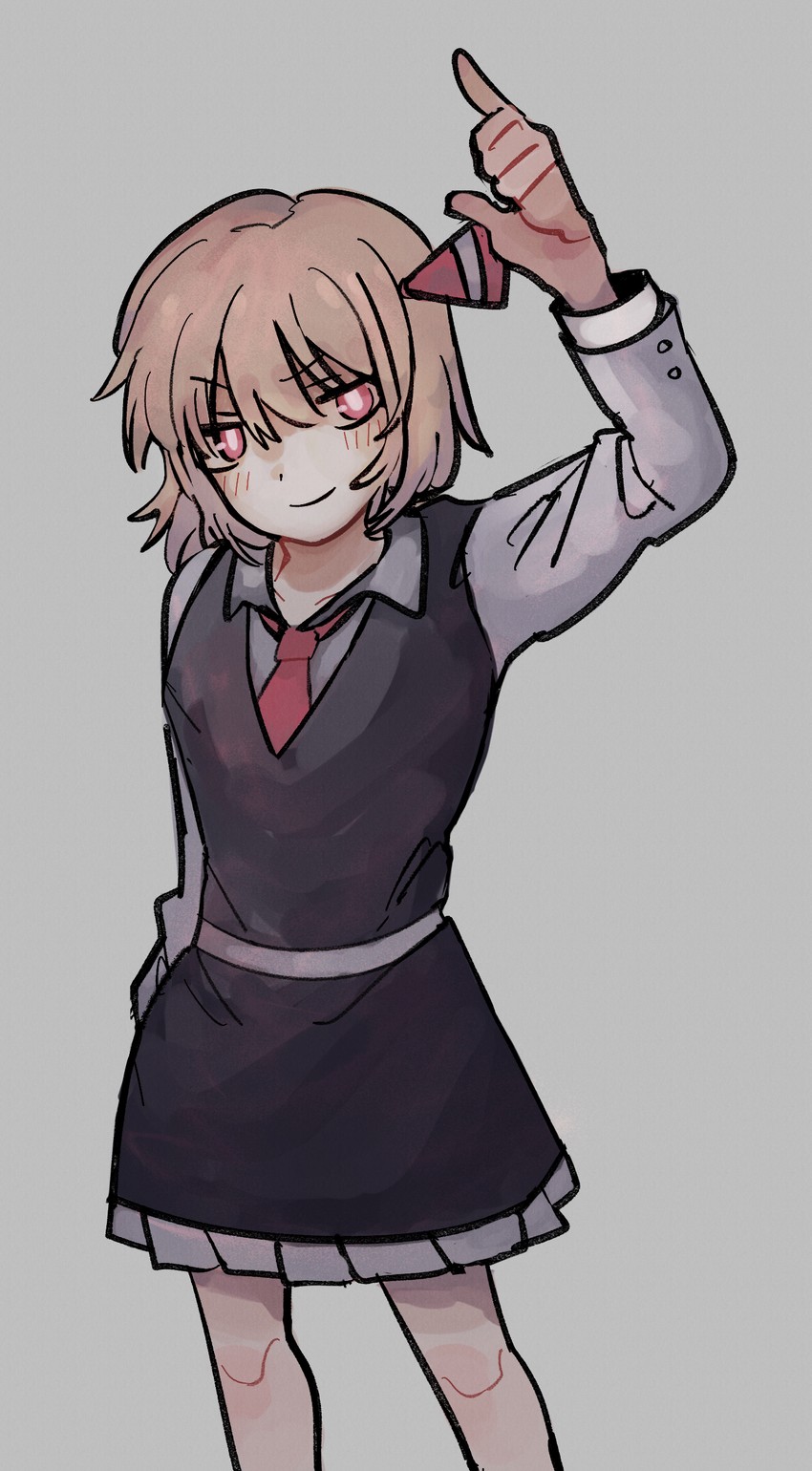 rumia and yagami iori (touhou) drawn by rbfnrbf_(mandarin)