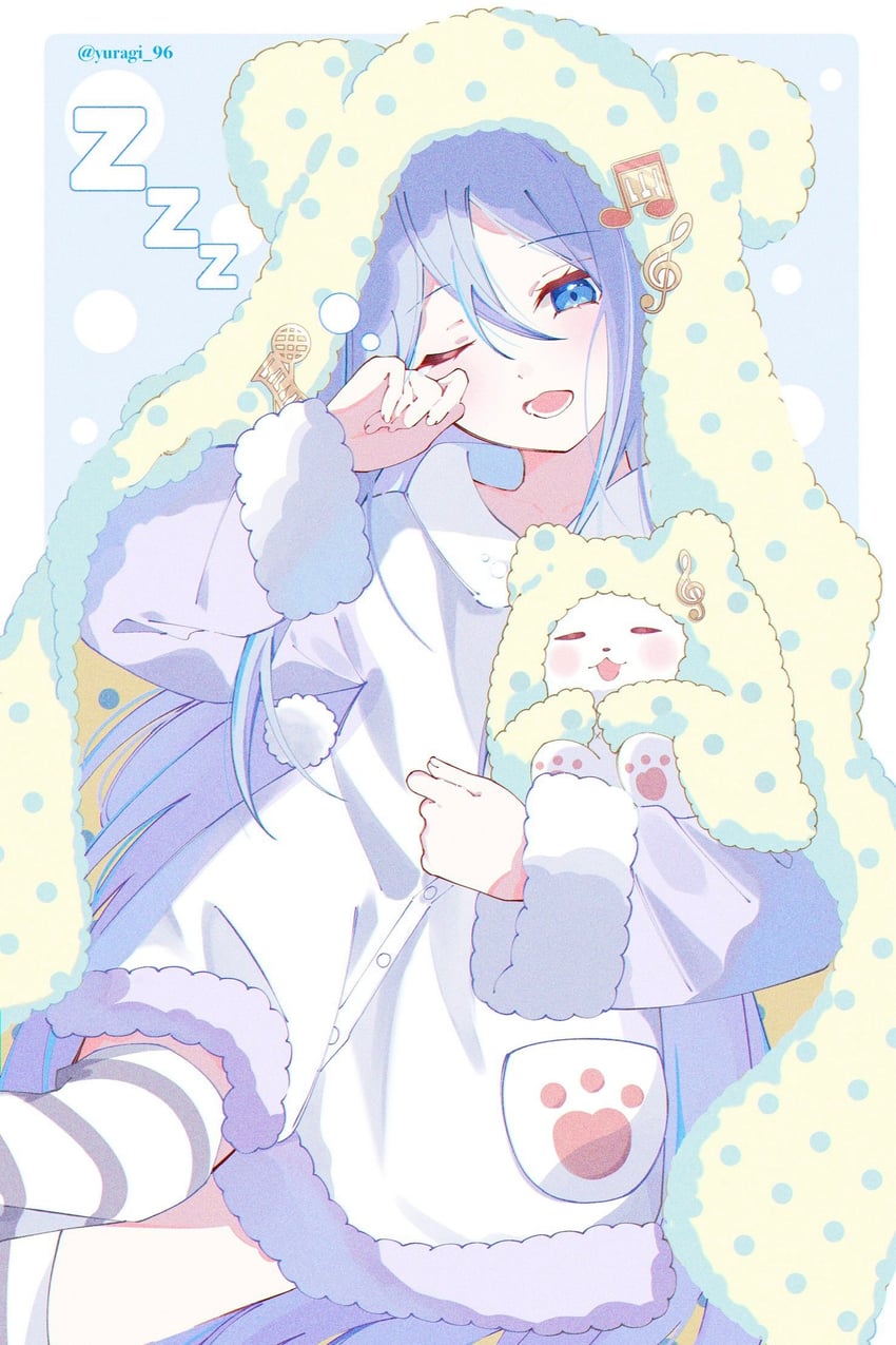 yoisaki kanade and marumofubiyori (project sekai and 1 more) drawn by yuragi96